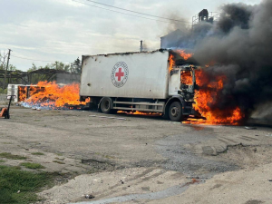 Three Ukrainian citizens, employees of the ICRC, were killed due to a Russian shelling