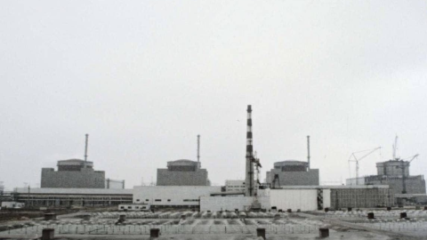 Russian forces damaged the power supply line of the Zaporizhzhia Nuclear Power Plant