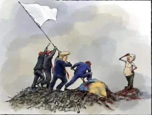 Plan that Trump and Putin had agreed upon long before Trump’s inauguration and swiftly began implementing right after it