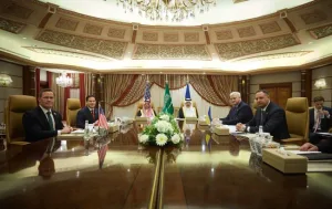 On the negotiations in Jeddah: are things back on track with the U.S.?