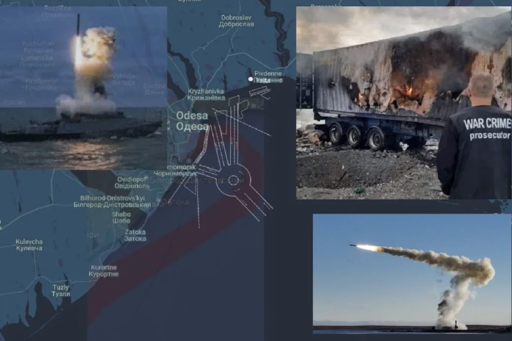 Russian attacks on Ukrainian Black Sea ports in January–March 2025 (Database)