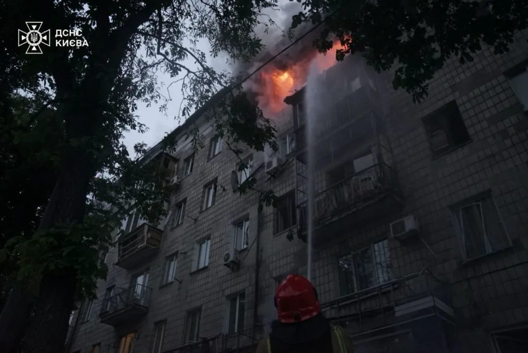 Consequences of the night attack on Kyiv: 2 people killed, 5 injured, including 4 children