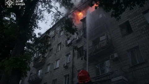 Consequences of the night attack on Kyiv: 2 people killed, 5 injured, including 4 children