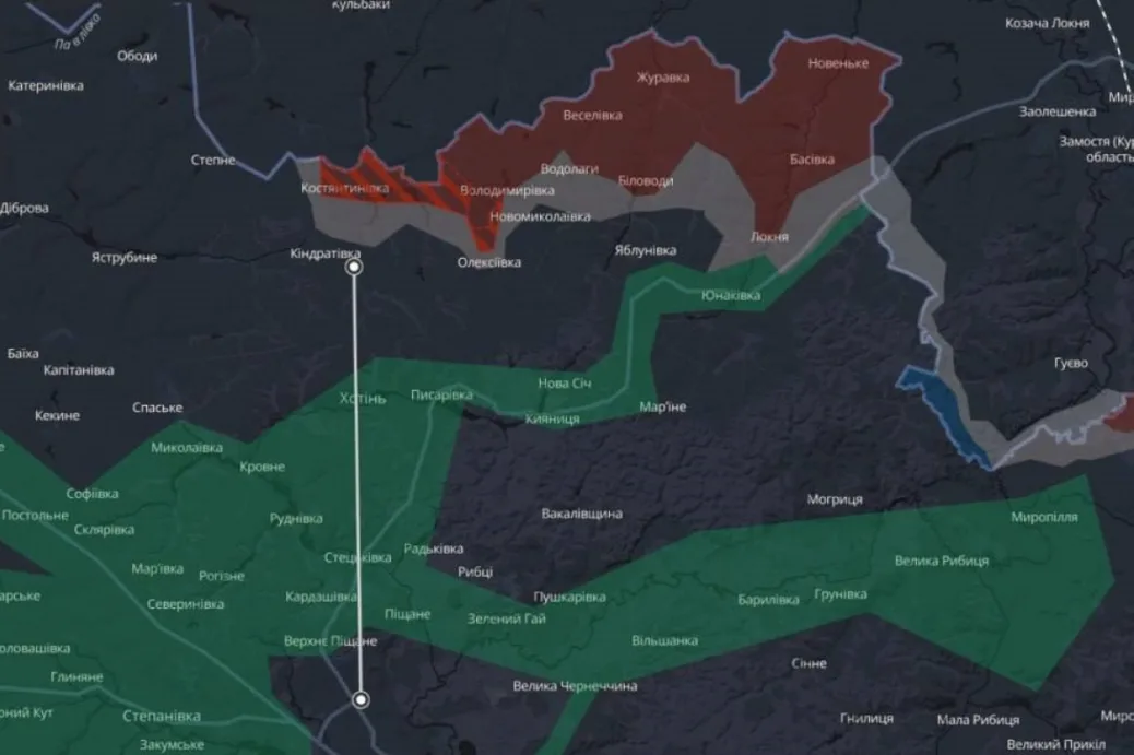 The north of Sumy region under pressure: the enemy is pushing toward Sumy