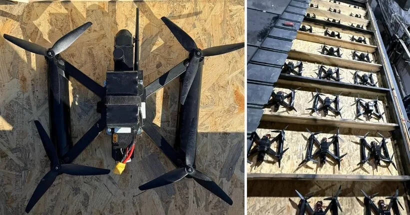 The Security Service of Ukraine (SBU) deployed unique, in-house developed UAVs to strike targets deep within Russian territory