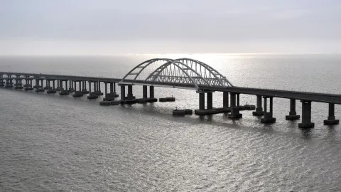 Russia has even deployed chemical troops to guard the Crimean Bridge