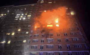 Aftermath of the Nighttime Russian Strike on Odesa: Devastating Fires and Human Tragedy