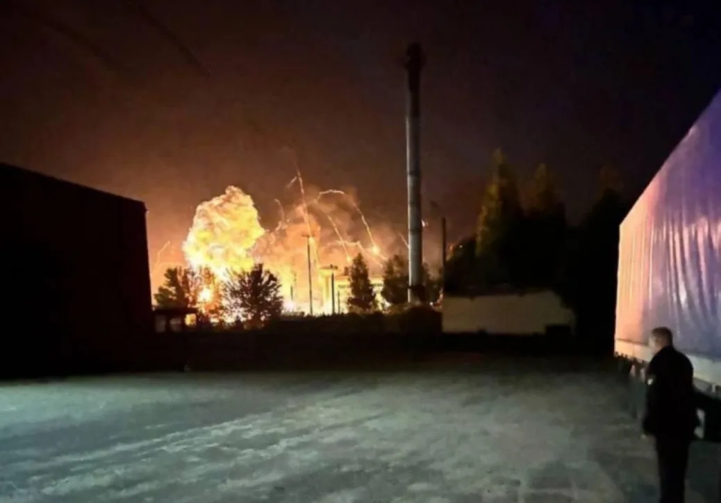 Night explosions in Russia: drones hit strategic targets