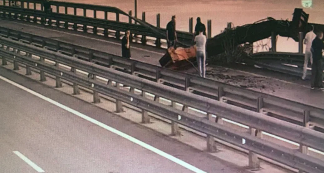 Ukraine successfully hit the Crimean Bridge for the third time