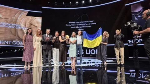 Historic victory: Ukraine wins its first Cannes Lions gold, earned by Saatchi & Saatchi Ukraine