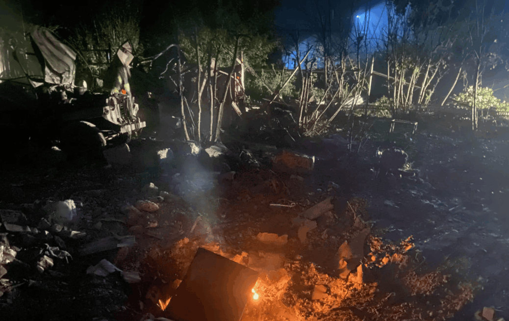 Russian Drone Strike Aftermath Recorded in Three Districts of Kyiv